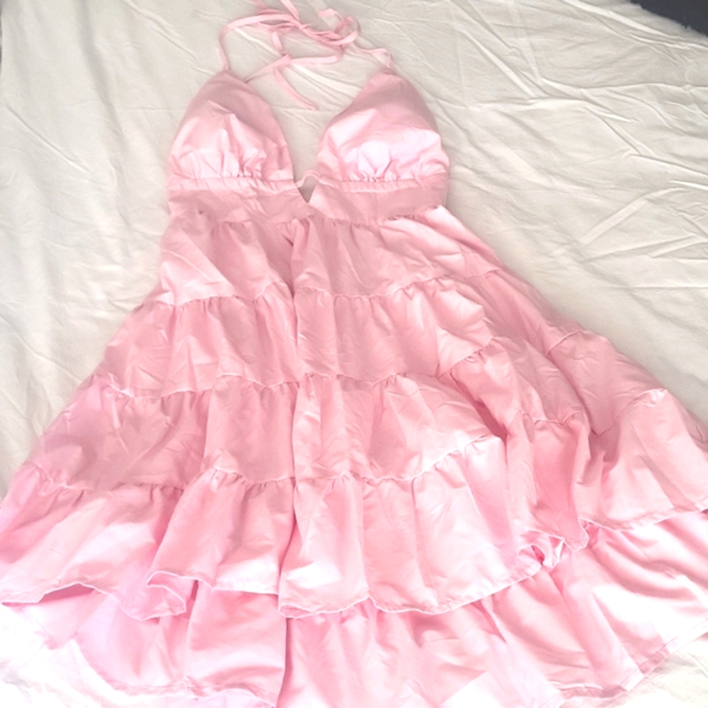 COPY - Shein High/Low Halter Sundress